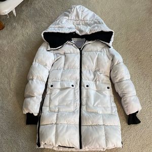 Madden girl white winter coat